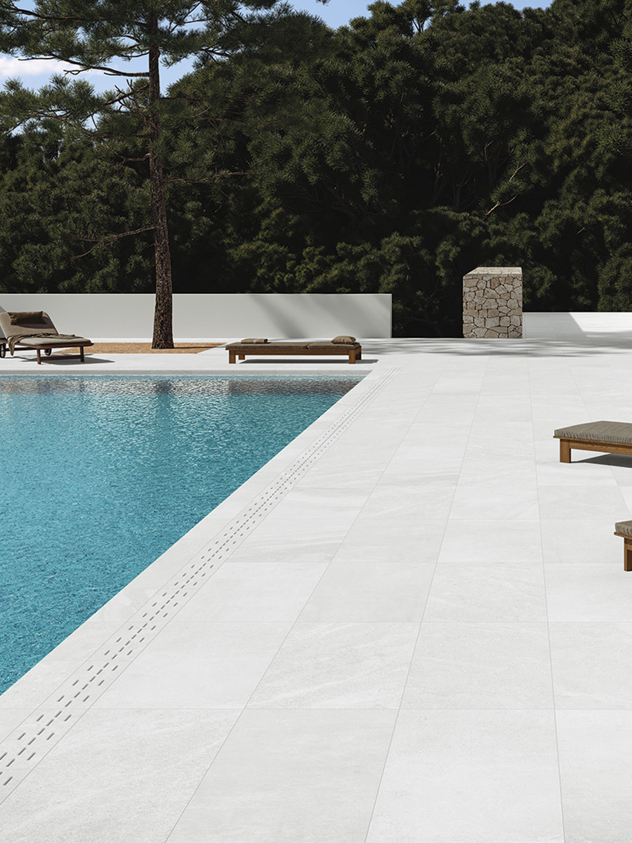 Idemo White Outdoor Porcelain - 900x600x20mm (Last Pack)