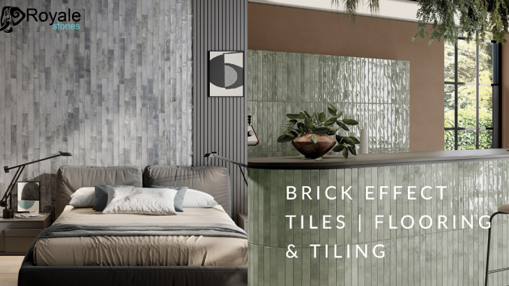 Brick effect Tiles Flooring & tiling Royalestones