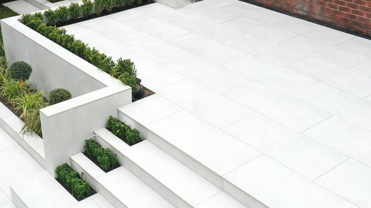 White Porcelain Paving