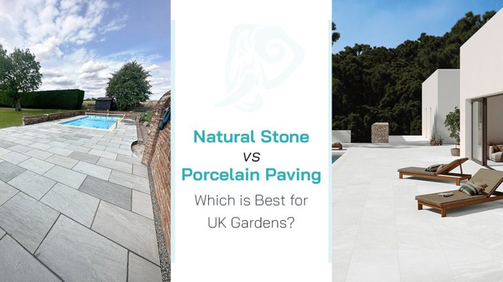 Natural Stone vs Porcelain Paving Which is Best for UK Gardens