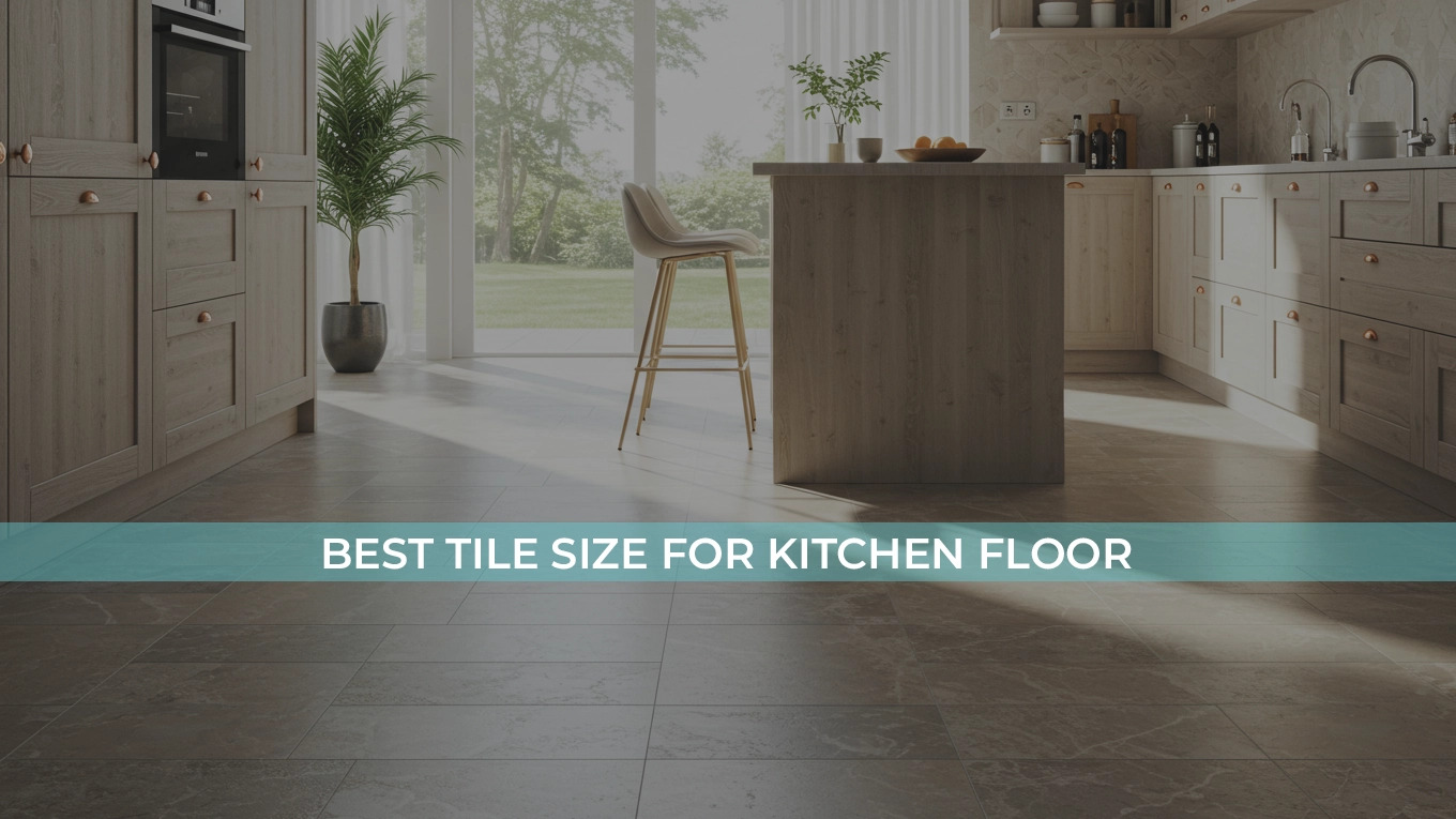 Best Tile Size For Kitchen Floor: Sizes, Colours & Design Tips