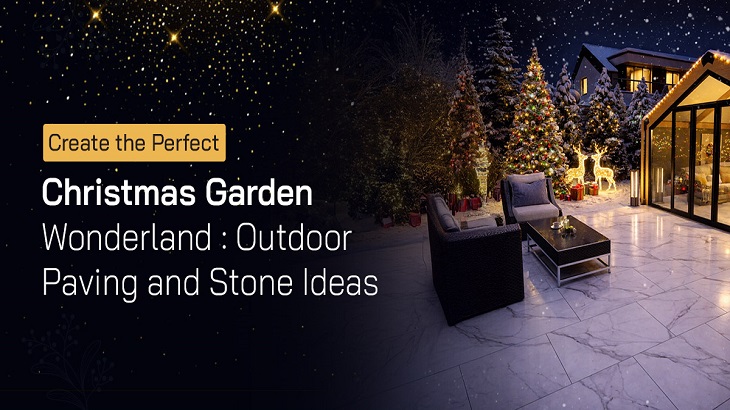 Create the Perfect Christmas Garden Wonderland: Outdoor Paving and Stone Ideas