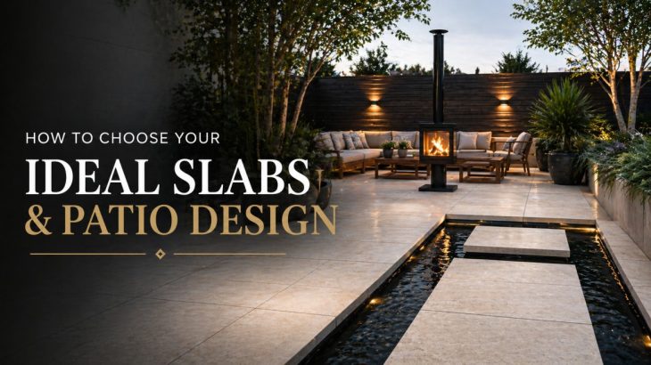 How to Choose Your Ideal Slabs and Patio Design