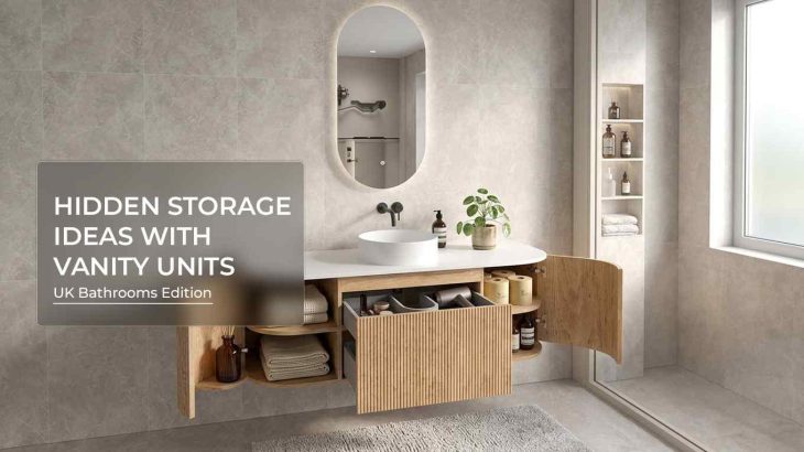 Hidden Bathroom Storage Ideas with Vanity Units