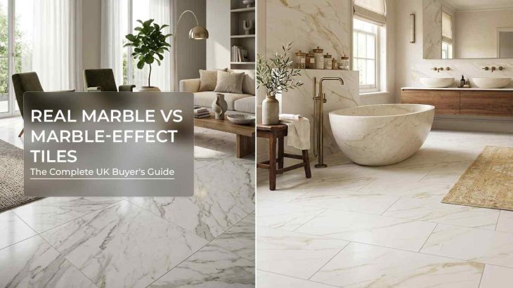 Real Marble vs Marble-Effect Tiles: UK Guide | Royale Stones