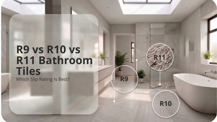 R9 vs R10 vs R11 Bathroom Tiles: Slip Rating Guide