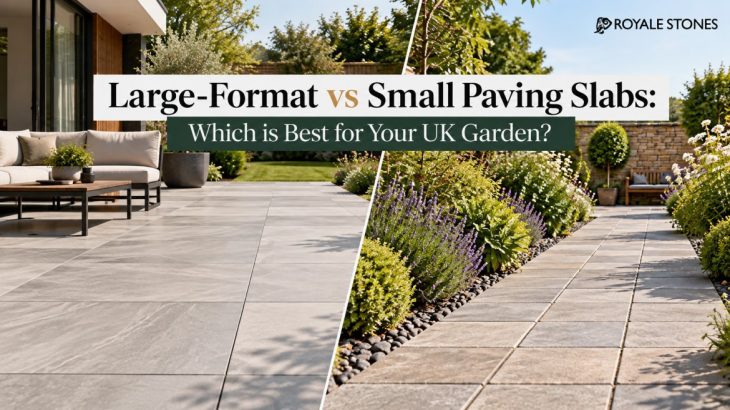 Large-Format vs Small Paving Slabs: Which is Best for Your UK Garden?