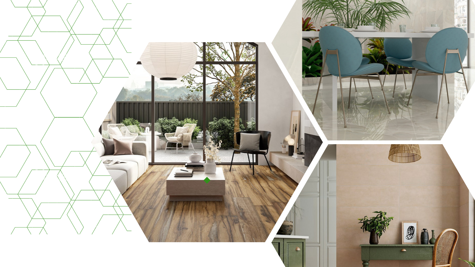 Marble Effect Porcelain Tiles