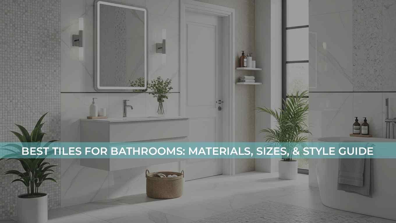Best Tiles for Bathrooms: Materials, Sizes, and Style Guide