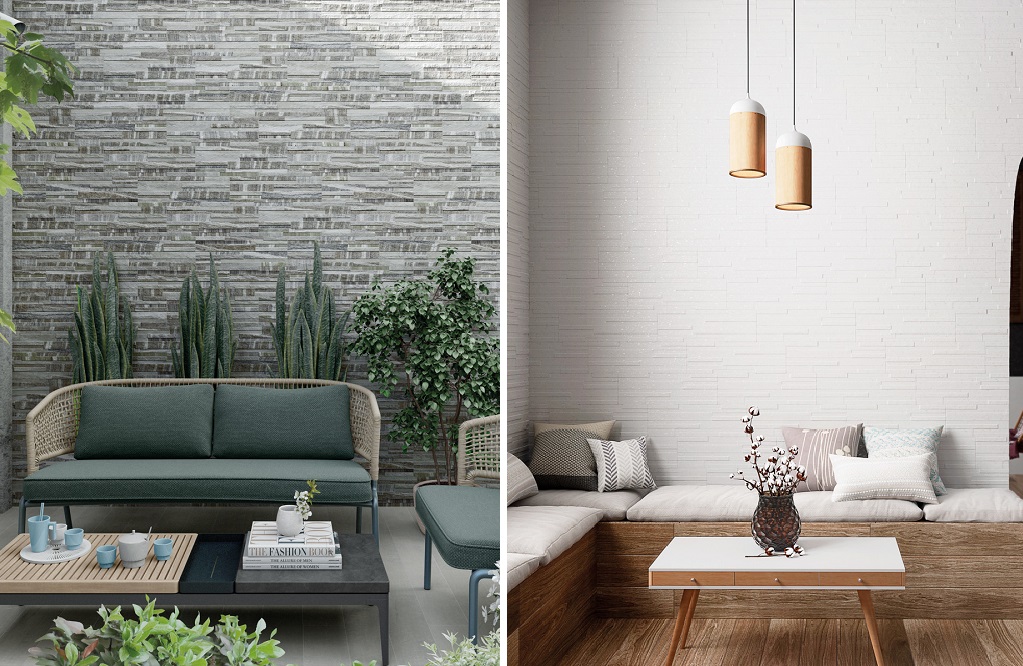 Split Face Effect Porcelain Wall Tiles