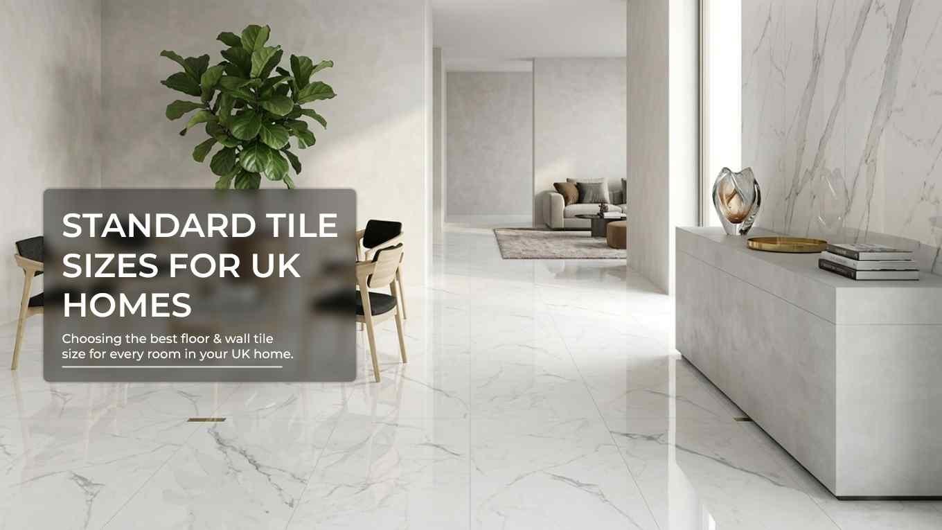 Standard Tile Sizes for UK Homes: What Size Tile is Best for Each Room?