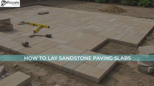 how-to-lay-sandstone-paving-slabs