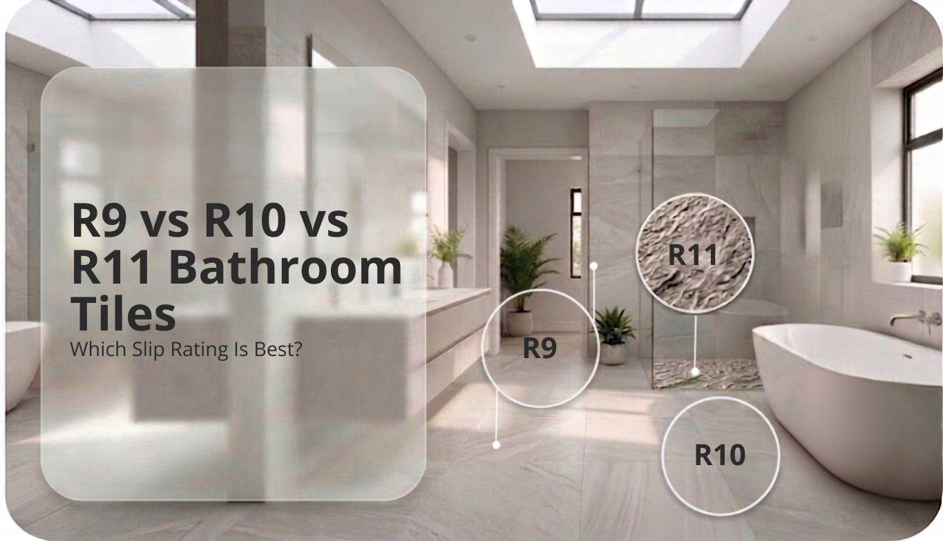 R9 vs R10 vs R11 Bathroom Tiles: Slip Rating Guide