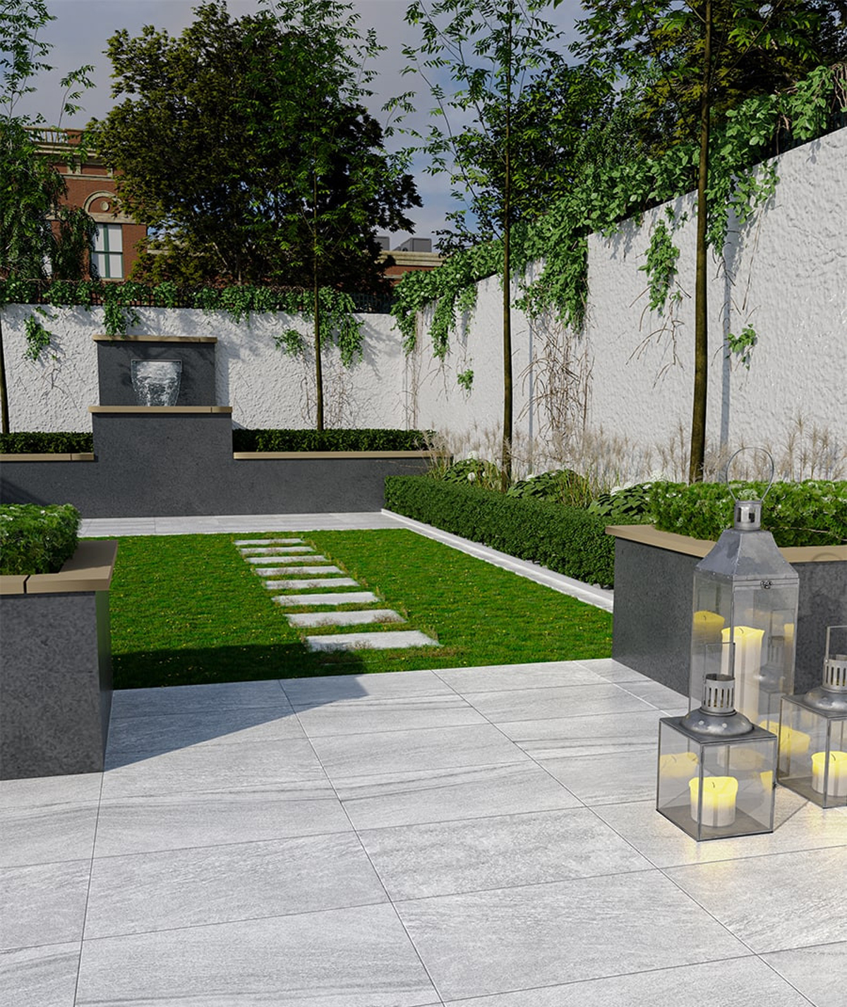 <strong>Santa's Footprints Whimsical Garden Paving Designs for Christmas Morning</strong>