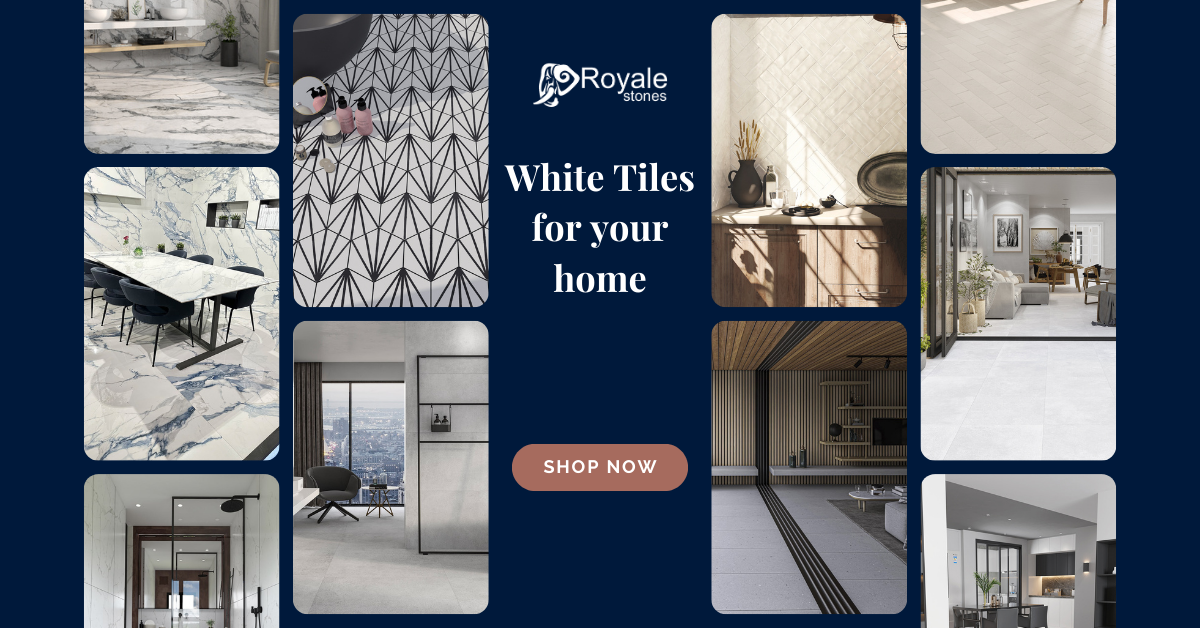 White Tiles for Bathroom and Kitchen