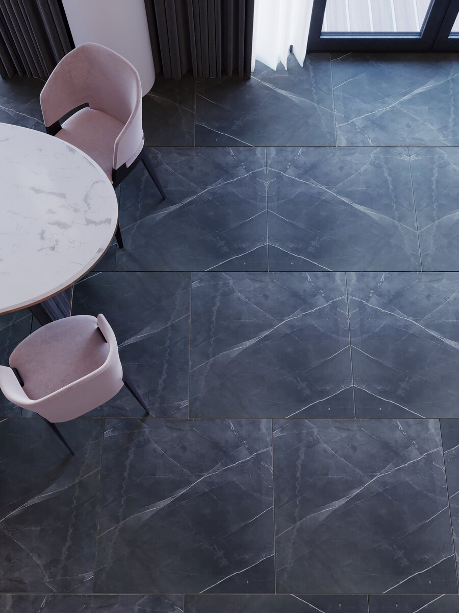 Armani Nero Indoor Wall & Floor Tile - 800x800(mm)