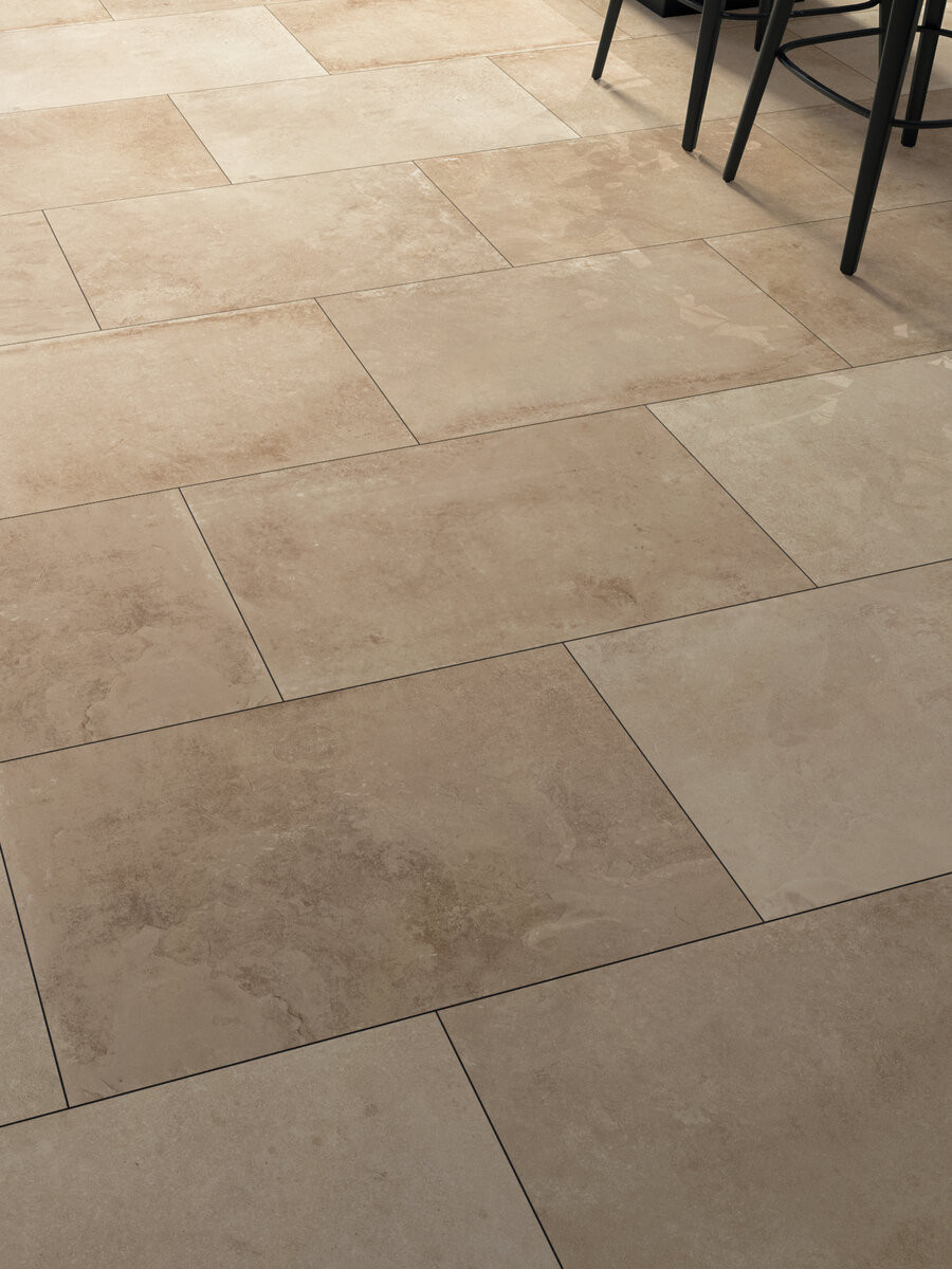 Provence Crema Italian Outdoor Porcelain Paving Slabs - 1000x600mm Pack