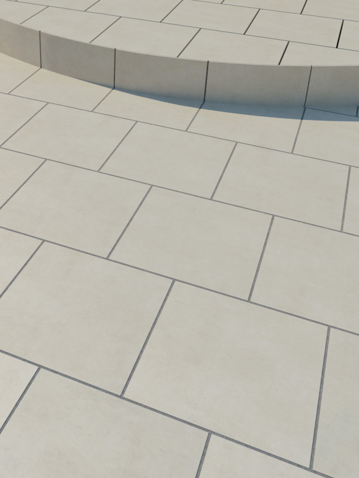 Eclipse Ivory Outdoor Porcelain - 800x800x20mm