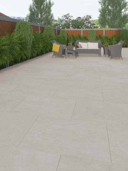 Beige Outdoor Porcelain Paving Royale Stones