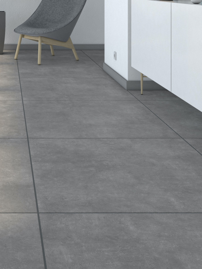 Eclipse Anthracite Porcelain Tile - 800x800mm (LAST PACK)