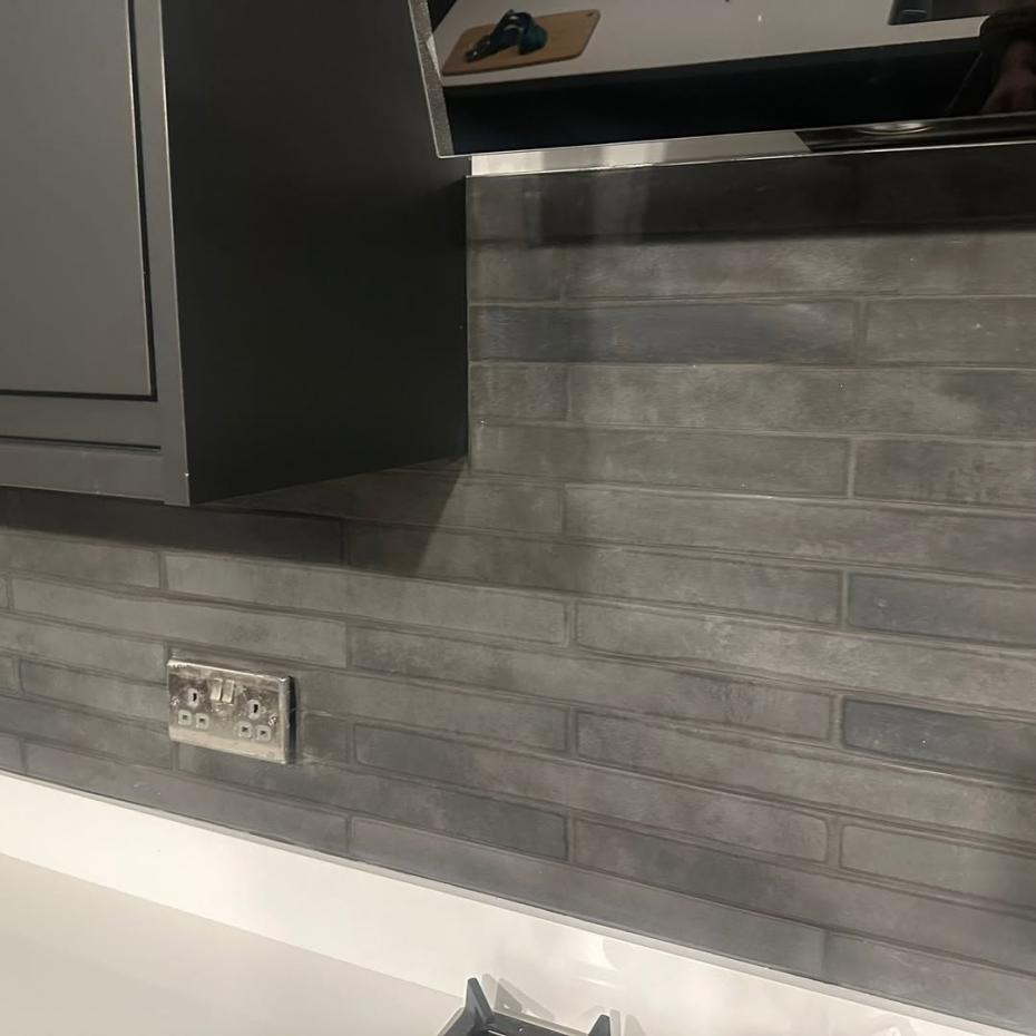 Nolita Charcoal Clay Pavers Effect Porcelain Tile - 48x450x9.5mm (Last Pack)