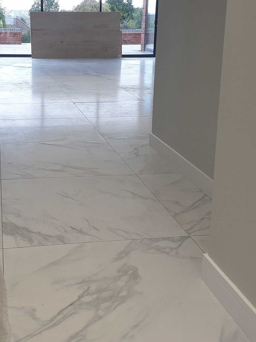 Alison Blanco Porcelain Tile - 1000x1000mm