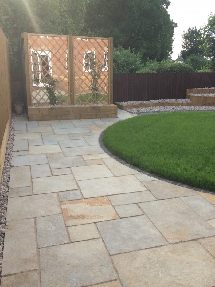 Tandur Yellow Limestone Paving | Antique Limestone | Tumbled Limestone