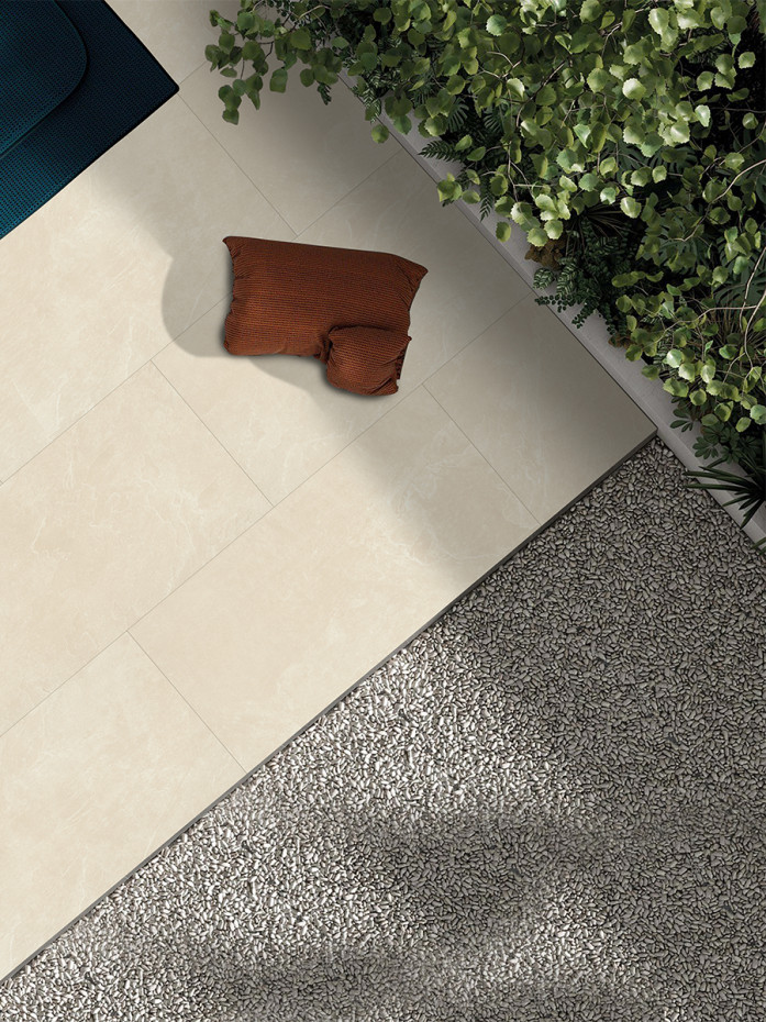 Arena Beige Outdoor Porcelain Paving Slabs - 1200x600x20mm