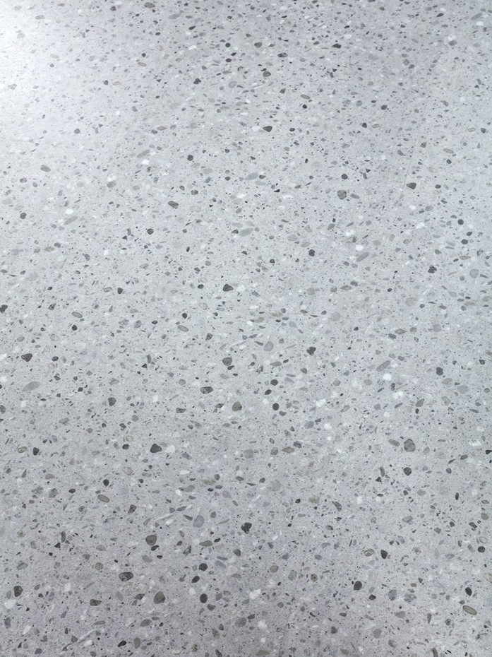 Arezzo Grey Terrazzo Effect Click Luxury Vinyl Flooring 950x475mm