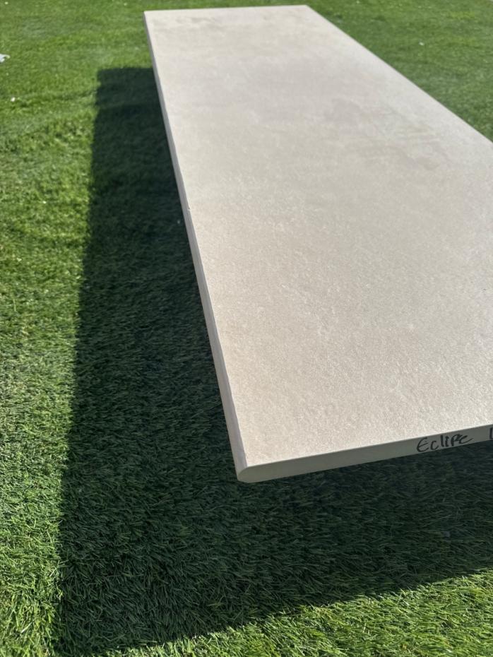Ark Ivory Porcelain Bullnose Tiles - 1200x300x20mm (LAST PACK)