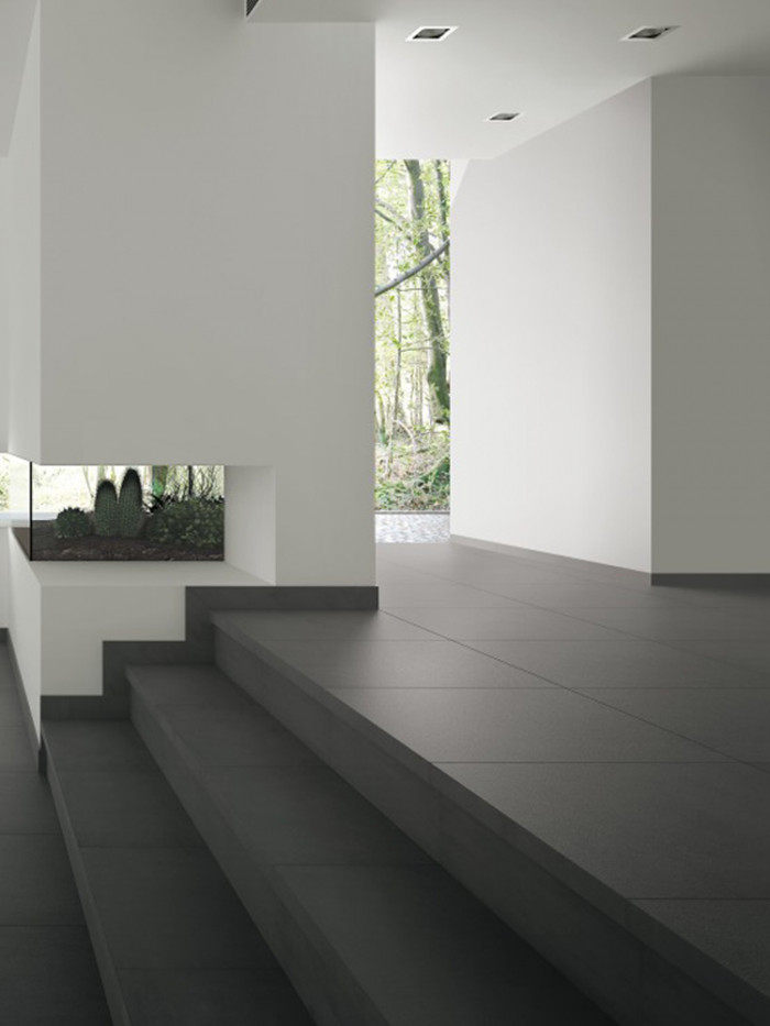 Atacama Nero Porcelain Tile - 600x300mm