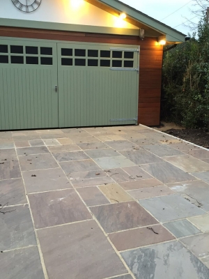 Indian Sandstone Mix Size Packs Random Size Sandstone Paving