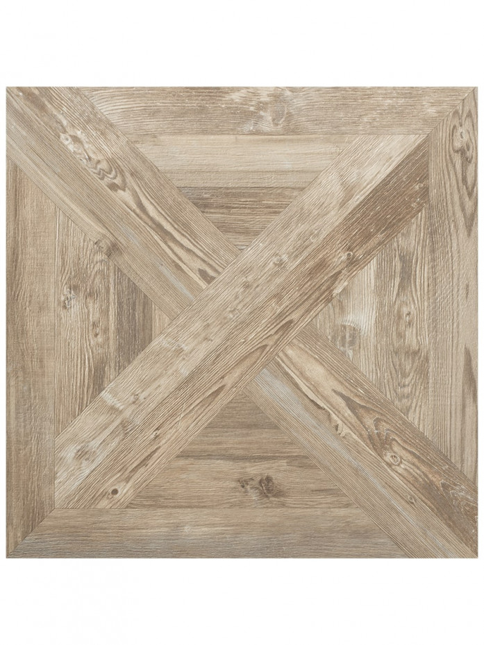 Baita Natural Italian Parquet Wood Effect Tile - 600x600x9mm (Last Pack)