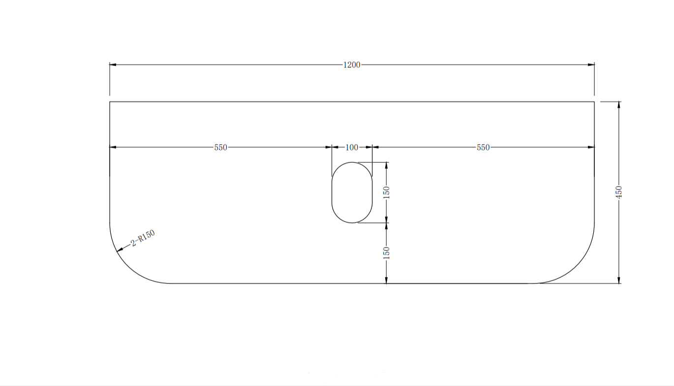 Bali Solid Wood Fluted Vanity With Side Racks - 1200mm