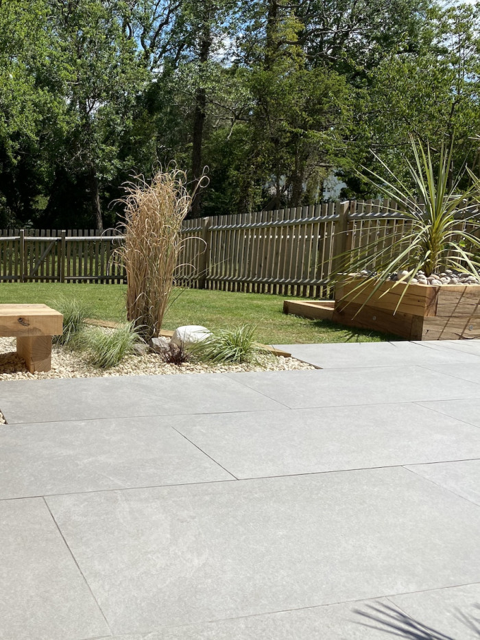 Bavaria Grigio Outdoor Porcelain Slab - 1200x600x20mm