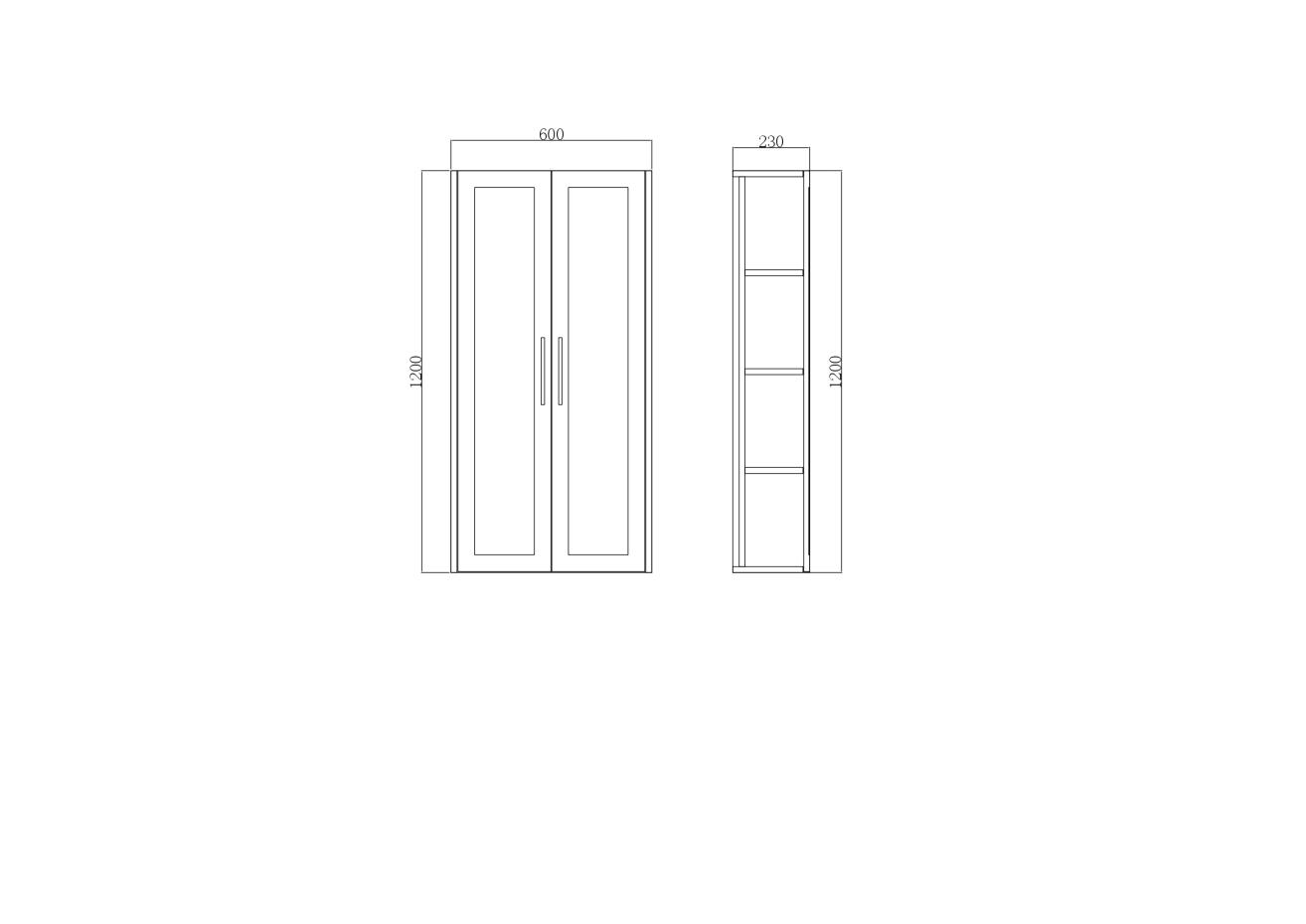 Imperial Sage Green Top Cabinet