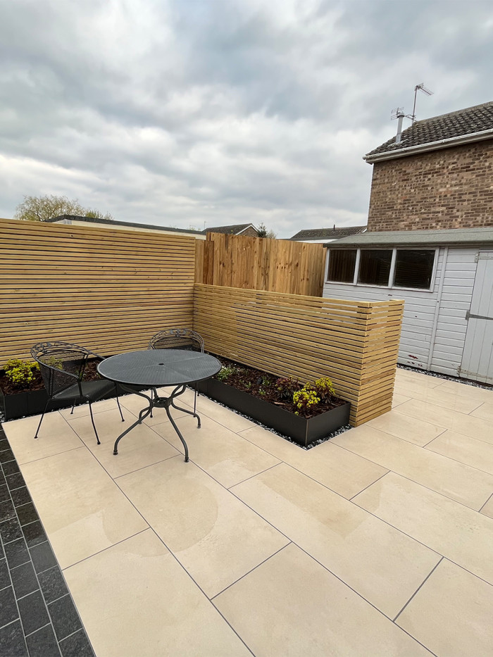 Beige Sawn Sandstone Effect - 1200x600x20mm