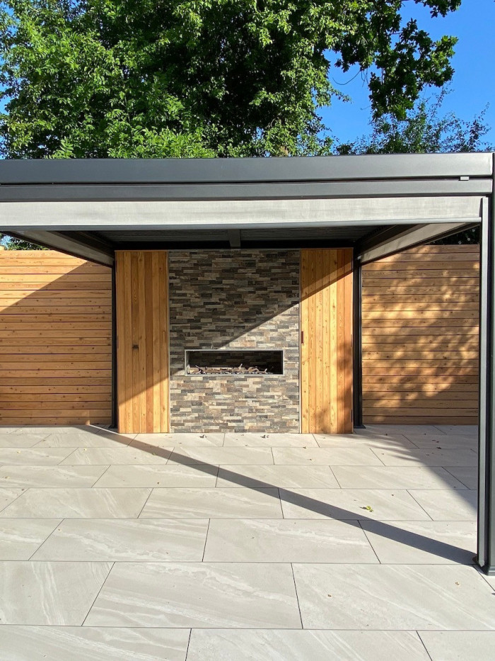 Verona Bianco Outdoor Porcelain Slab - 900x600x20mm