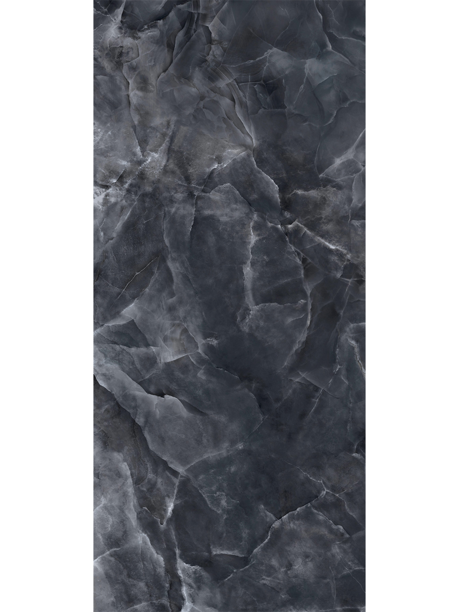 Black Onyx Polished Porcelain Tile - 1200x600mm