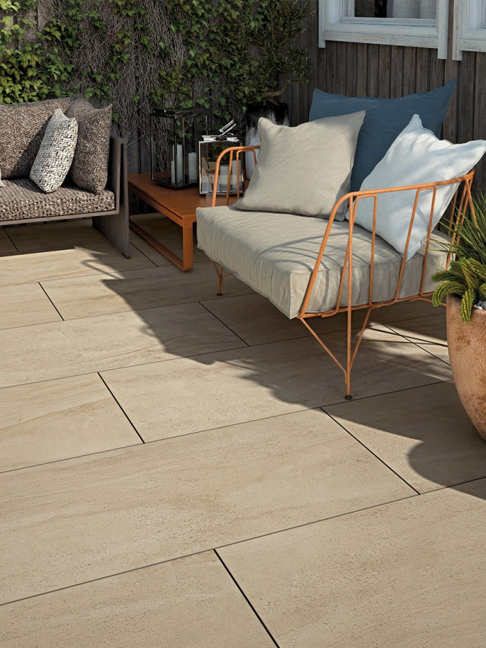 Bourgogne Italian Outdoor Porcelain Tile - 1200x600x20mm