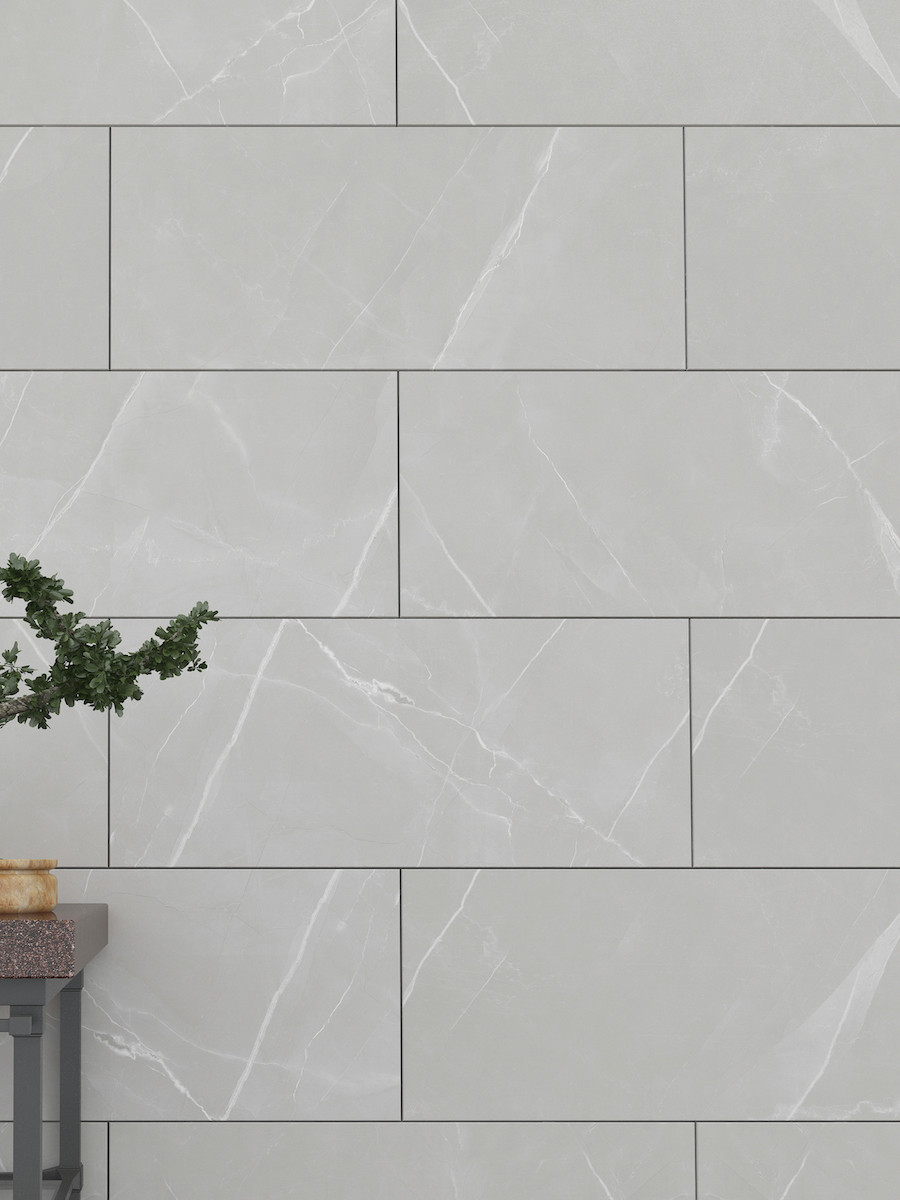 Brenzo Light Polished Wall & Floor Tile - 1200x600