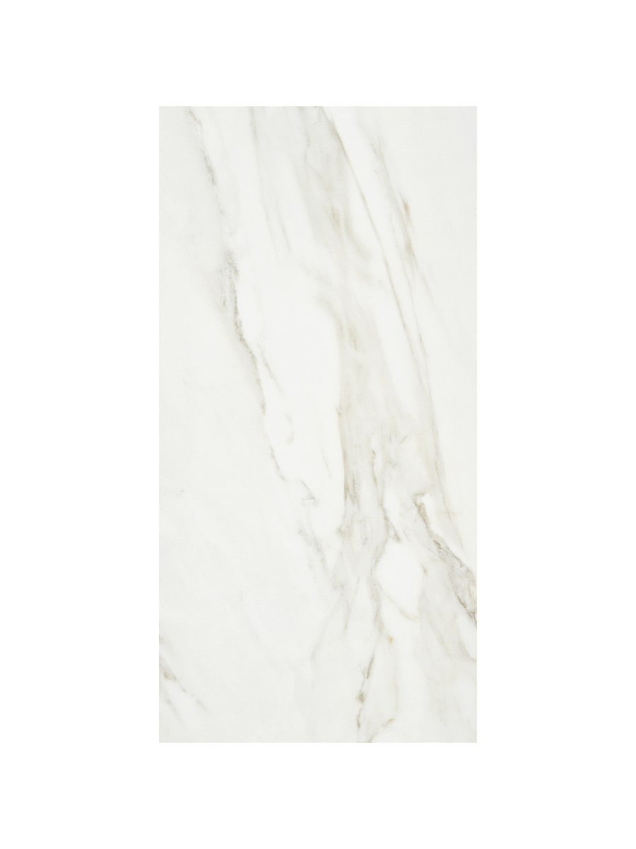 Calacatta Gold Satin Ceramic Tile - 600x300mm