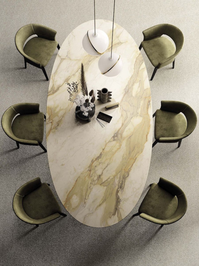 Calacatta Hermitage Extra Large Italian Porcelain Slabs - 1600x3200mm