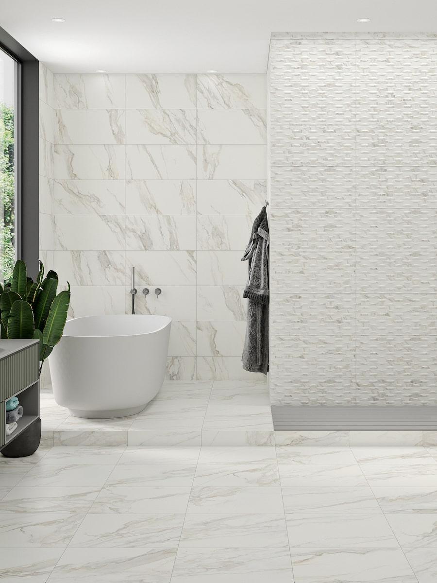 Calacatta Gold Wall and Floor Tiles - 600x300mm