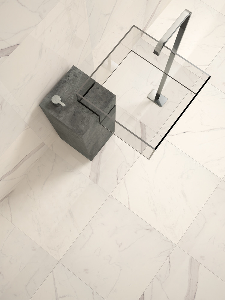 Calacatta Marble Effect Polished Wall & Floor Tile - 600x300(mm)