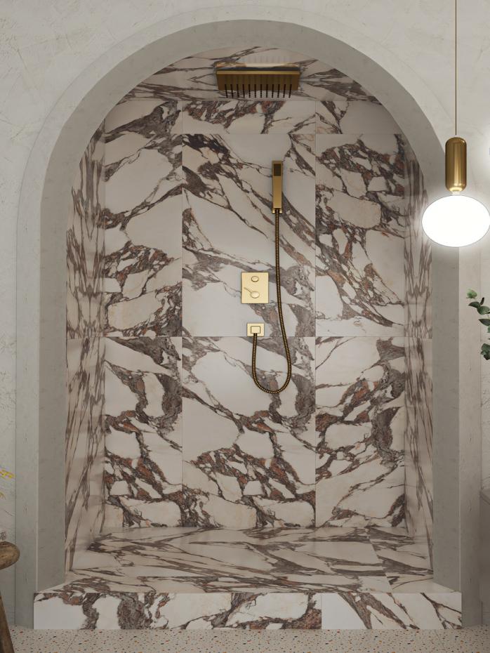 Calacatta Viola Matt Porcelain Tiles - 1200x600