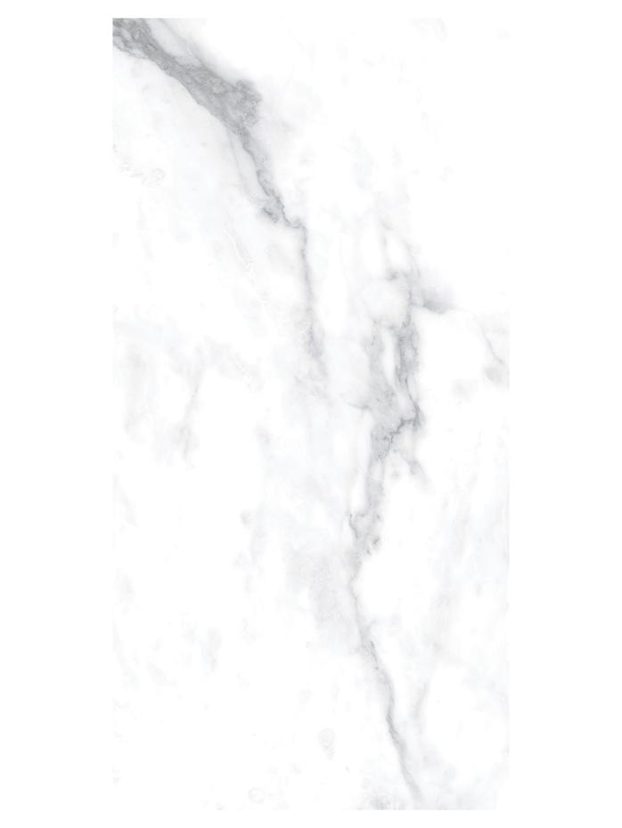 Canova Arabescato Marble Effect Porcelain Tile - 600x300mm