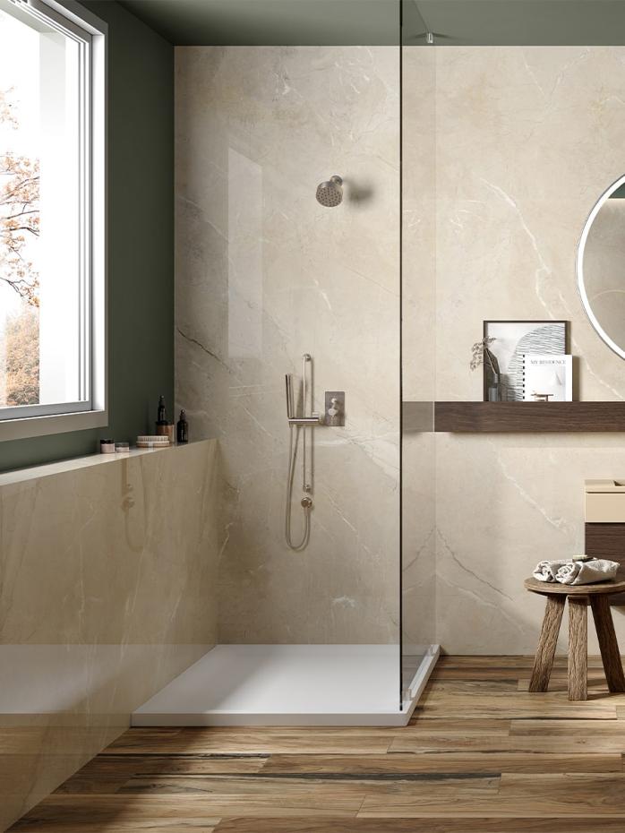 Canova Limestone Porcelain Tiles - 1200x1200x9mm