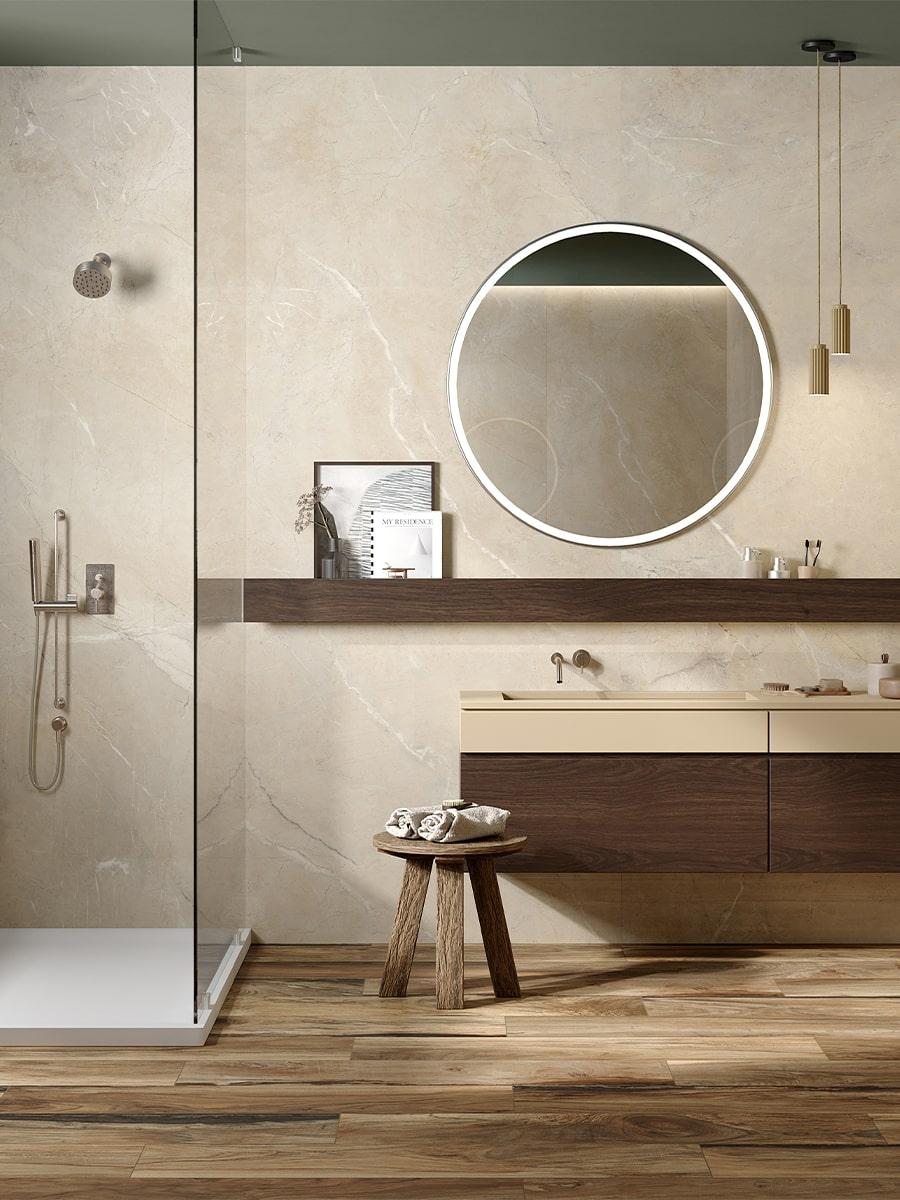 Canova Limestone Porcelain Tiles - 1200x1200x9mm