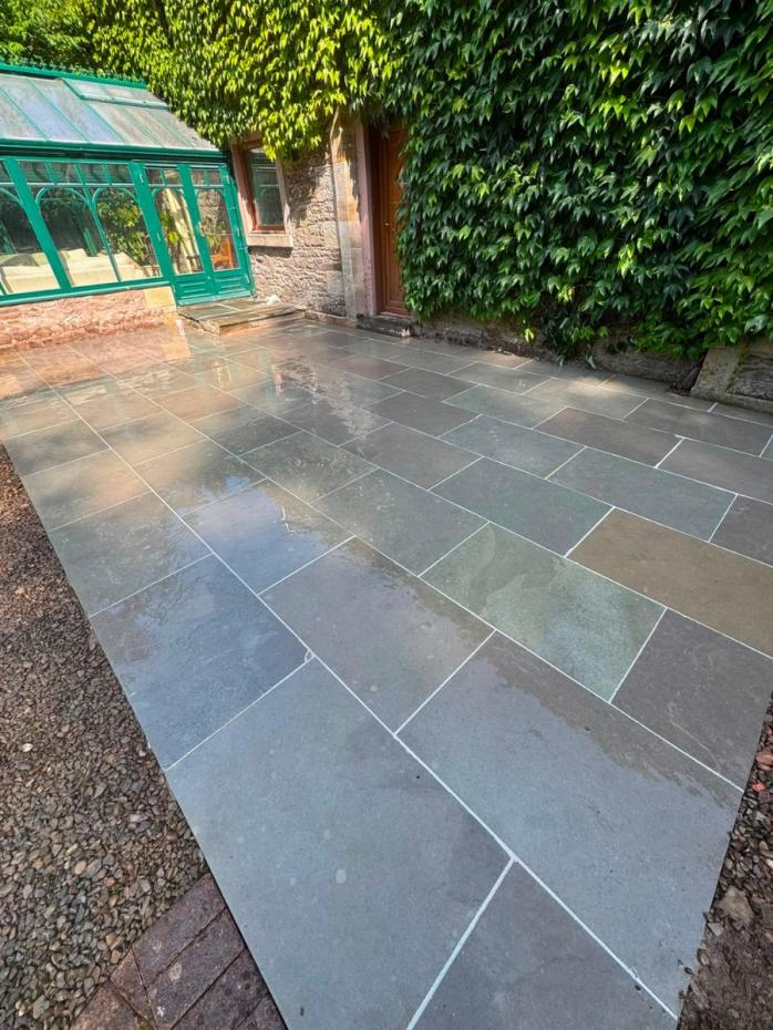Cathedral Grey Tumbled Limestone - 900x600mm